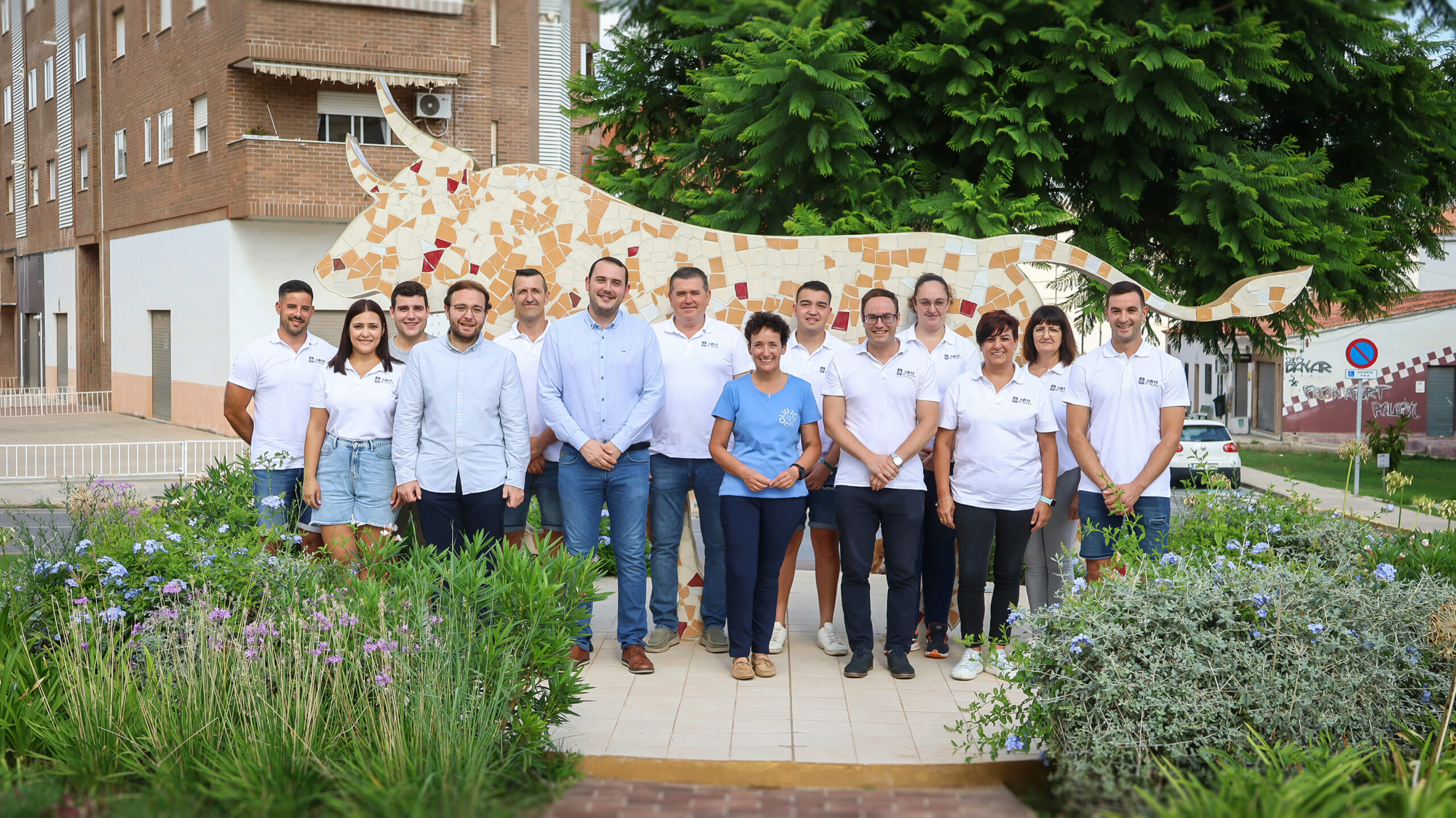 Foto grupal de la Junta de Fiestas